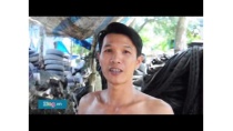 Mưu Sinh Từ Lốp Xe Phế Thải ở Quảng Ngãi Mưu Sinh Từ Lốp Xe Phế Thải ở Quảng Ngãi