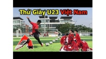 5 Thử Thách Bóng Đá với đôi giày của Bùi Tiến Dũng U23 Việt Nam ở Chung Kết Châu á 5 Thử Thách Bóng Đá với đôi giày của Bùi Tiến Dũng U23 Việt Nam ở Chung Kết Châu á