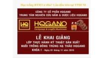 Lớp Kỹ Thuật Sản Xuất Nuôi Trồng ĐôngTrùng Hạ Thảo HQGANO - Khoá I Lớp Kỹ Thuật Sản Xuất Nuôi Trồng ĐôngTrùng Hạ Thảo HQGANO - Khoá I