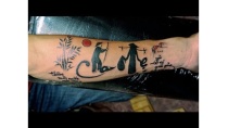 Hình xăm cha mẹ thư pháp ở tay đẹp và ý nghĩa + Minh Phụng Tattoo Hình xăm cha mẹ thư pháp ở tay đẹp và ý nghĩa + Minh Phụng Tattoo