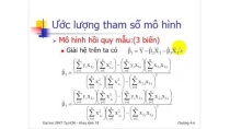 Chương 4- Hồi quy bội Chương 4- Hồi quy bội