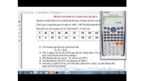 Kinh Tế Lượng P1 Tuyệt Kỹ Casio Kinh Tế Lượng P1 Tuyệt Kỹ Casio