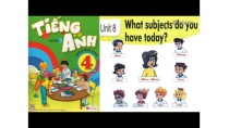 Tiếng Anh Lớp 4: UNIT 8 WHAT SUBJECTS DO YOU HAVE TO DAY - FullHD 1080P Tiếng Anh Lớp 4: UNIT 8 WHAT SUBJECTS DO YOU HAVE TO DAY - FullHD 1080P