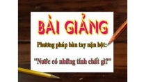 Giáo án giảng bài Giáo án giảng bài