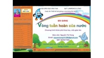 Bài giảng e-learning| Vòng Tuần Hoàn của Nước - Mần Mon| Giải Nhì Quốc Gia 2017 Bài giảng e-learning| Vòng Tuần Hoàn của Nước - Mần Mon| Giải Nhì Quốc Gia 2017