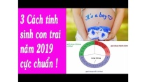3 Cách tính sinh con trai năm 2019 cực chuẩn! Chuẩn bị mang thai. 3 Cách tính sinh con trai năm 2019 cực chuẩn! Chuẩn bị mang thai.