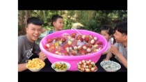 Làm Thau Dừa Tắc Trái Cây Khổng Lồ Làm Thau Dừa Tắc Trái Cây Khổng Lồ
