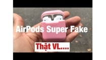 Trên Tay Airpods Super Fake tỉ lệ 1:1 Có Cảm Biến Giống Hệt Apple #airpods Trên Tay Airpods Super Fake tỉ lệ 1:1 Có Cảm Biến Giống Hệt Apple #airpods