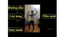 khá bảnh hướng dẫn nhảy khá bảnh múa quạt lắc hông. khá bảnh hướng dẫn nhảy khá bảnh múa quạt lắc hông.