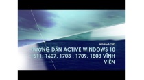 Hướng dẫn Active Windows 10 1511, 1607, 1703 , 1709, 1803 vĩnh viễn | With Key & CMD Hướng dẫn Active Windows 10 1511, 1607, 1703 , 1709, 1803 vĩnh viễn | With Key & CMD