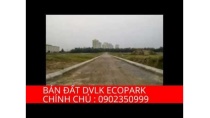 BÁN ĐẤT DỊCH VỤ ECOPARK VĂN GIANG BÁT TRÀNG BÁN ĐẤT DỊCH VỤ ECOPARK VĂN GIANG BÁT TRÀNG