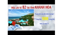 Giá học bằng lái xe oto B2 tại Khánh Hòa mới nhất Giá học bằng lái xe oto B2 tại Khánh Hòa mới nhất