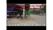 Bán lô đất 81m2 khu khả lễ, phường Võ Cường, Bắc Ninh Bán lô đất 81m2 khu khả lễ, phường Võ Cường, Bắc Ninh