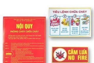 Nội quy tiêu lệnh PCCC