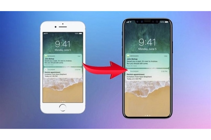 Cách chuyển dữ liệu từ iPhone cũ sang iPhone mới chỉ 5s