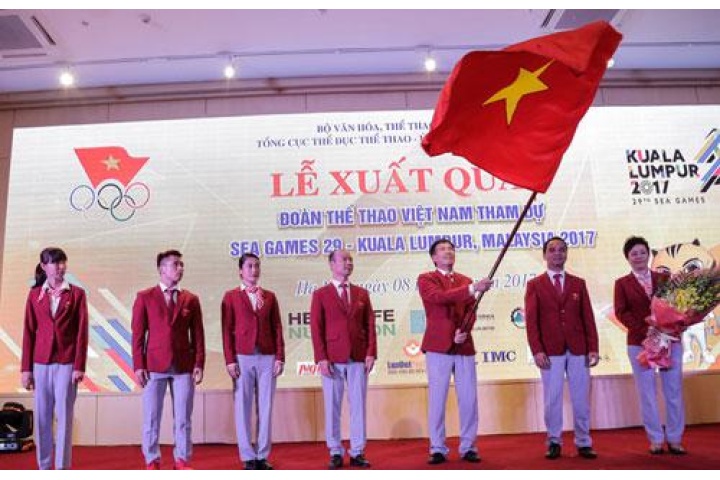 Lễ xuất quân của đoàn thể thao Việt Nam tại SEA Games 29