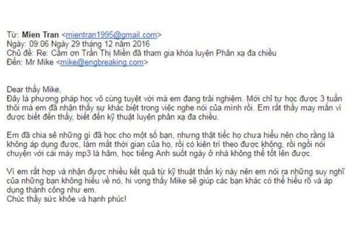 Luyện nghe nói tiếng Anh hiệu quả với Phản Xạ Đa Chiều
