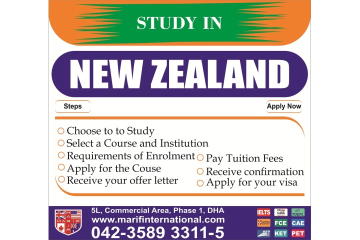 New Zealand Student Visa Fee For Pakistan