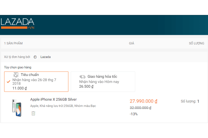 Cách tính tiền phí vận chuyển Lazada mới nhất hiện nay