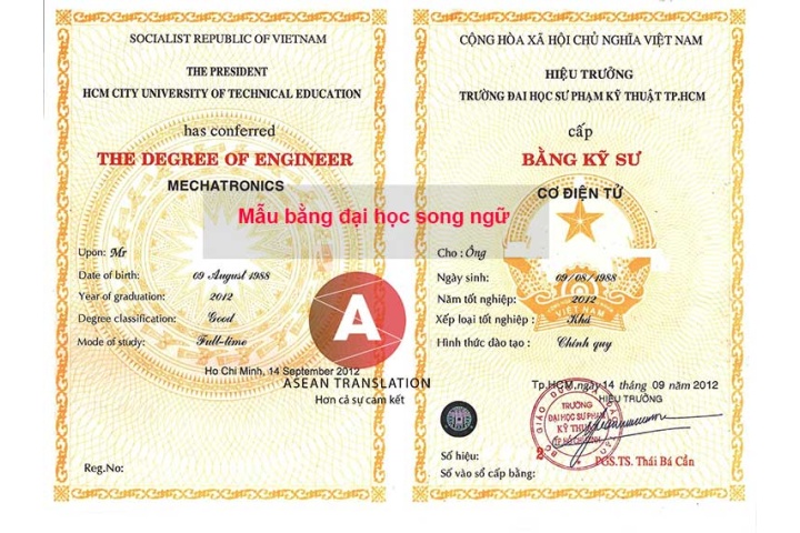 dịch bằng tốt nghiệp công chứng tư pháp nhà nước