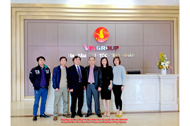 ÔNG NGUYỄN VĂN HOÀI THĂM VÀ LÀM VIỆC VỚI CHỦ TỊCH TẬP ĐOÀN VINGROUP ...