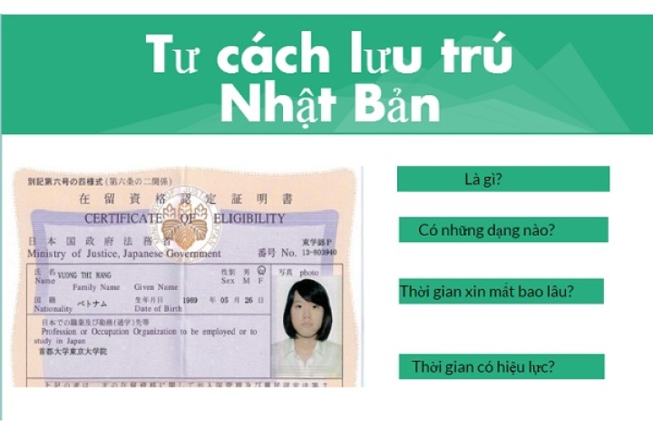 Thời gian xin tư cách lưu trú tại Nhật mất bao lâu ...
