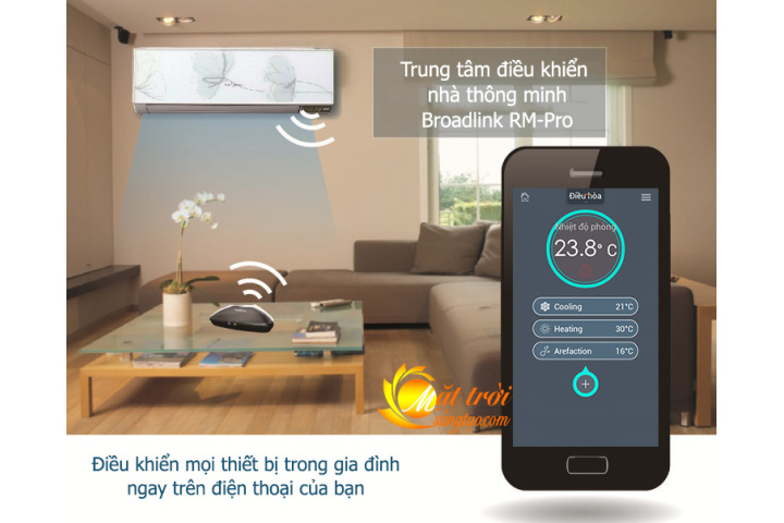 BroadLink Pro-Trung tâm điều khiển nhà thông minh thế hệ mới