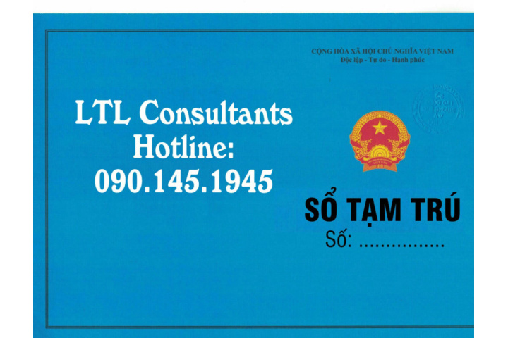 Sổ tạm trú tiếng anh là gì? - CÔNG TY TNHH TƯ VẤN & ĐẦU TƯ LTL