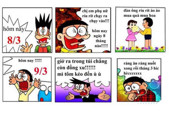 Ảnh chế 8/3 ngày quốc tế phụ nữ hài hước, bá đạo