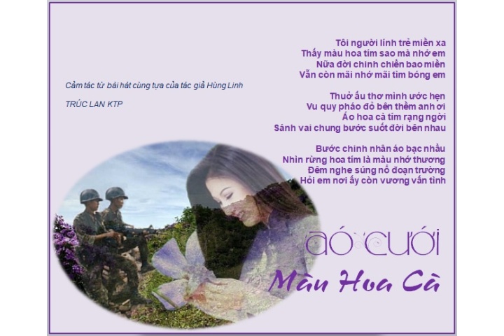 tha hương: Áo cưới màu hoa cà