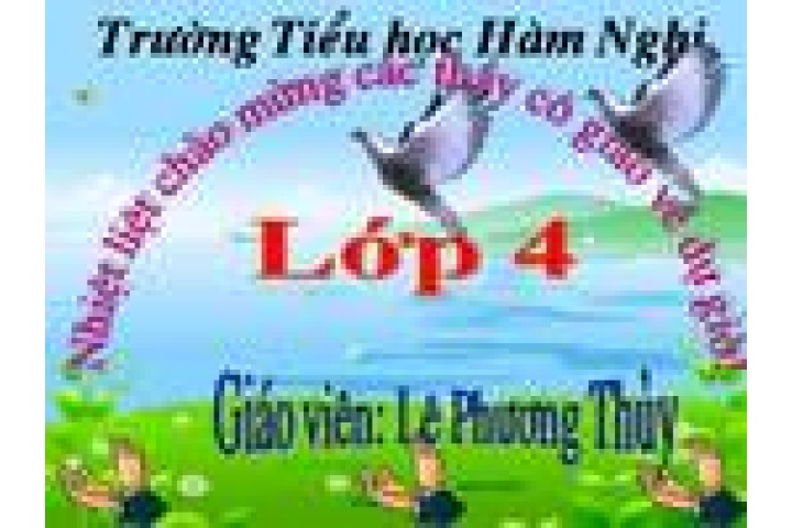 Bài 28. Bảo vệ nguồn nước - Khoa học 4 - Võ Thị Hội - Thư viện Bài ...