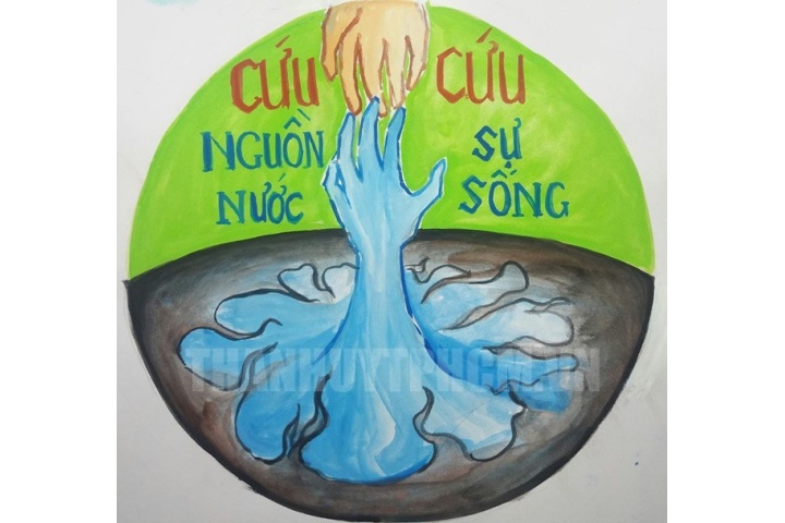 Vẽ trang trí nắp cống: Tuyên truyền nâng cao ý thức bảo vệ môi ...