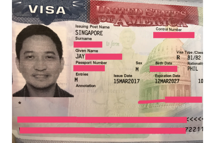 Single Entry Us Visa Philippines