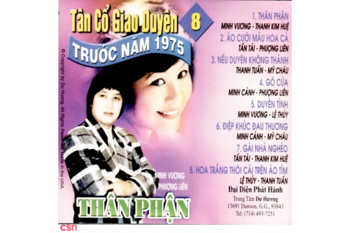 Áo Cưới Màu Hoa Cà (Tân Cổ) - Tấn Tài; Phượng Liên ~ Nghe nhạc mp3 ...