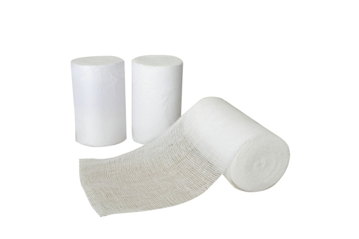 3 cuộn 7.5 cm X 6 m Băng Gạc Y Tế Dùng Một Lần Gạc Cuộn