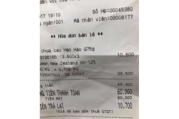 Siêu thị thản nhiên không trả tiền thừa cho khách: Ai đút túi ...