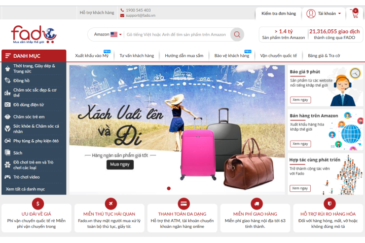 Kinh nghiệm mua hàng Mỹ online tại Việt Nam - Mua hàng trên Amazon