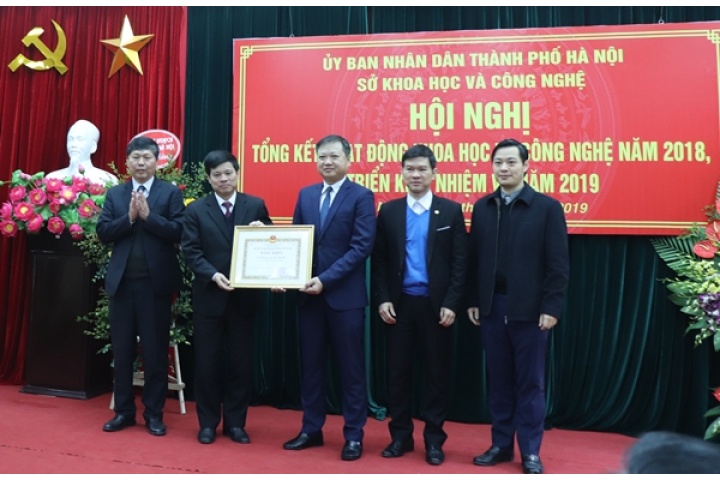 In bài viết Sở Khoa học và Công nghệ tổng kết công tác năm 2018 ...