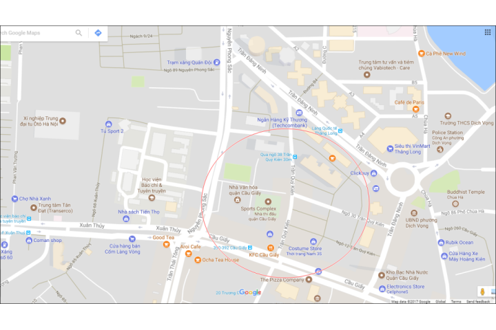 Đã chọn được vị trí đất xây trụ sở mới Đại sứ quán Mỹ tại Hà Nội ...