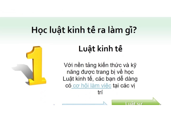 Tư vấn chọn ngành: Ngành luật kinh tế là gì? - YouTube