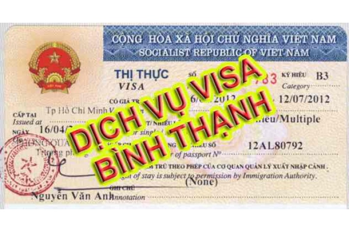các loại thị thực nhập cảnh việt nam