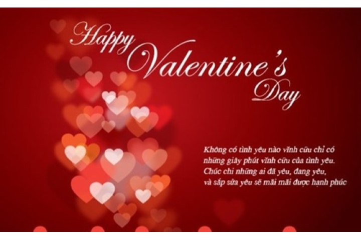 Lời chúc valentine ý nghĩa hay ngọt ngào cho người yêu bằng tiếng ...
