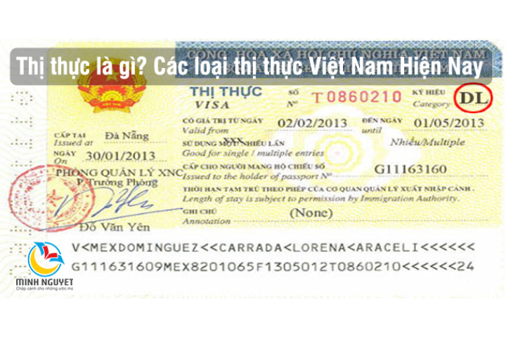 các loại thị thực tại việt nam