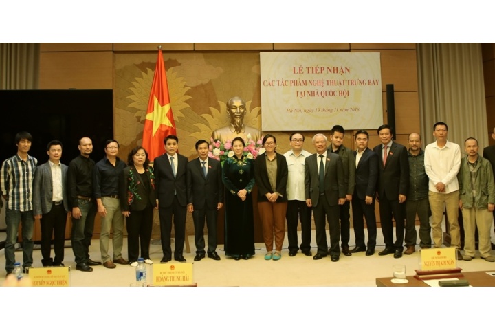 Tiếp nhận các tác phẩm nghệ thuật trưng bày tại Nhà Quốc hội-kinh tế ...