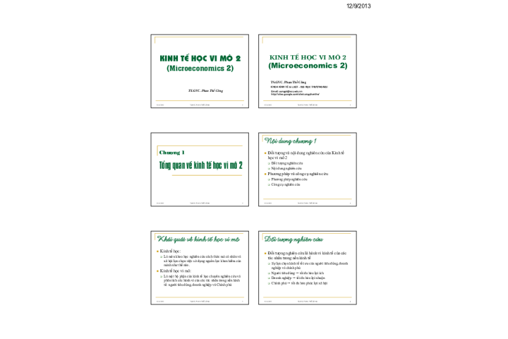 PDF) KINH TẾ HỌC VI MÔ 2 (Microeconomics 2) KINH TẾ HỌC VI MÔ 2 ...