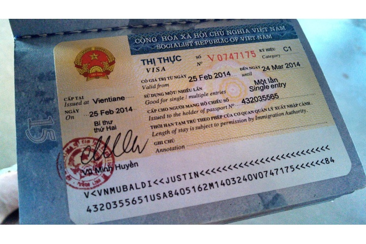 các loại thị thực nhập cảnh việt nam