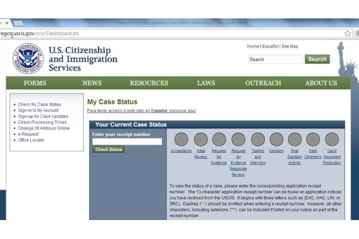 Us Immigration Visa Status Check India