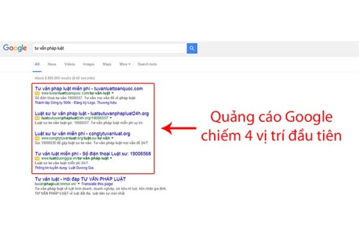 Quảng cáo Google Adwords