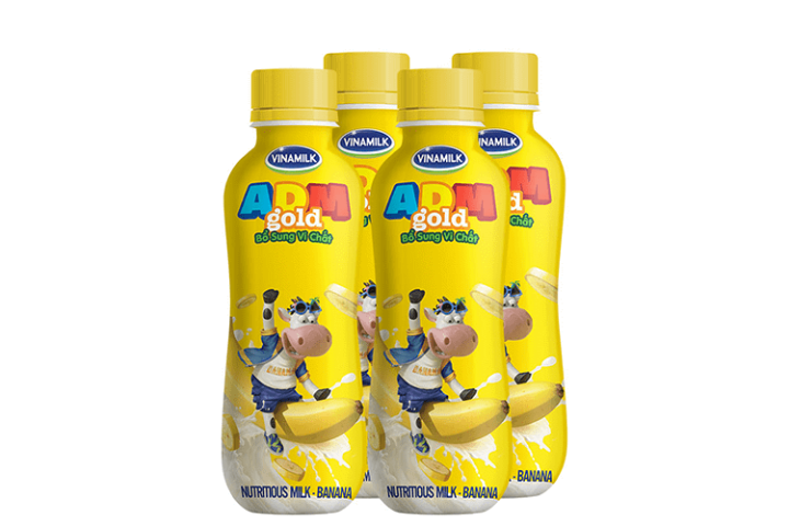Sữa dinh dưỡng ADM Gold Chuối- chai 150ml- Giấc Mơ Sữa Việt