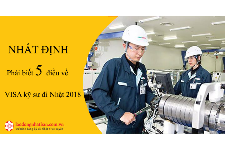 Những điều NHẤT ĐỊNH phải biết về visa kỹ sư đi Nhật 2019